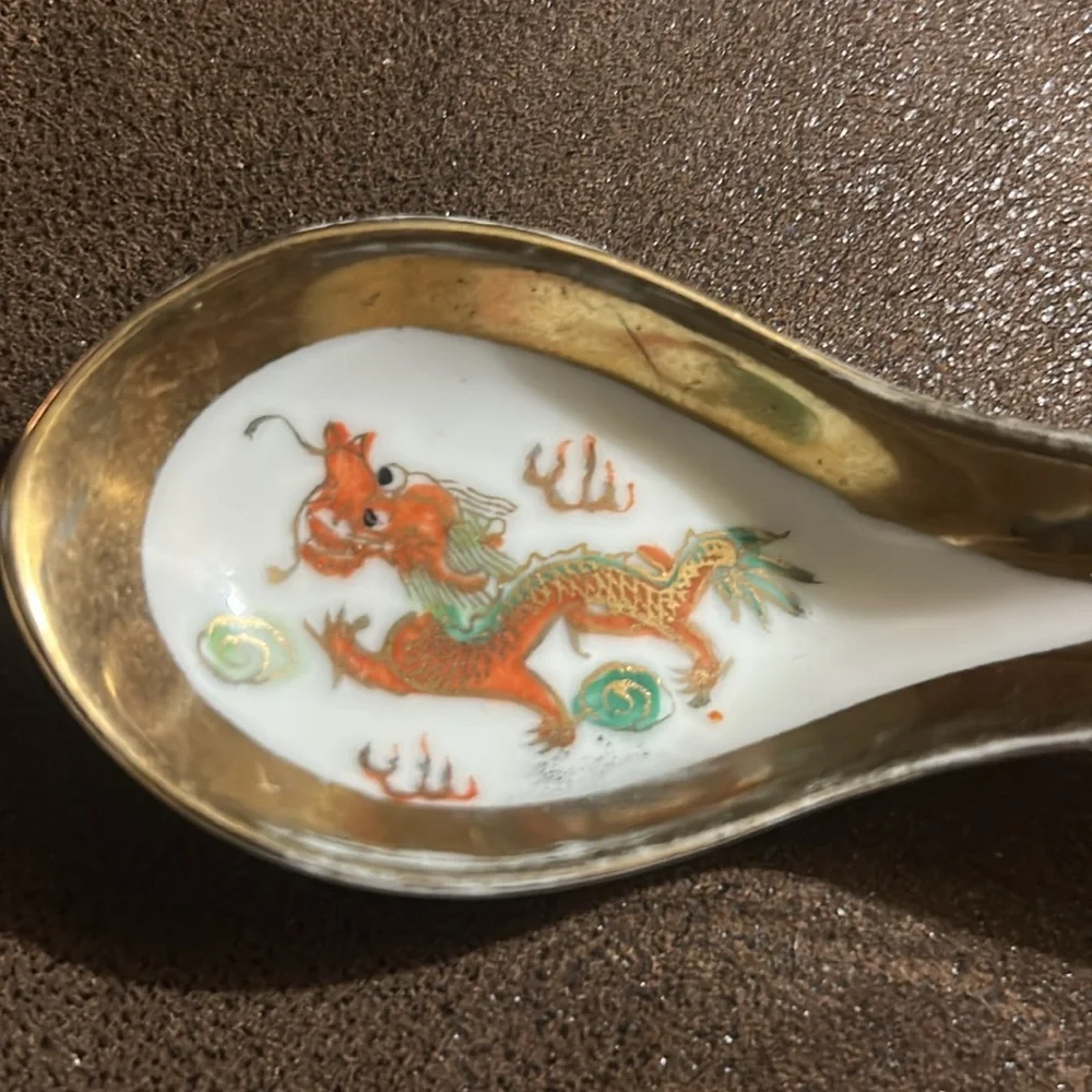 Vintage Japan Soup Spoon set if 3